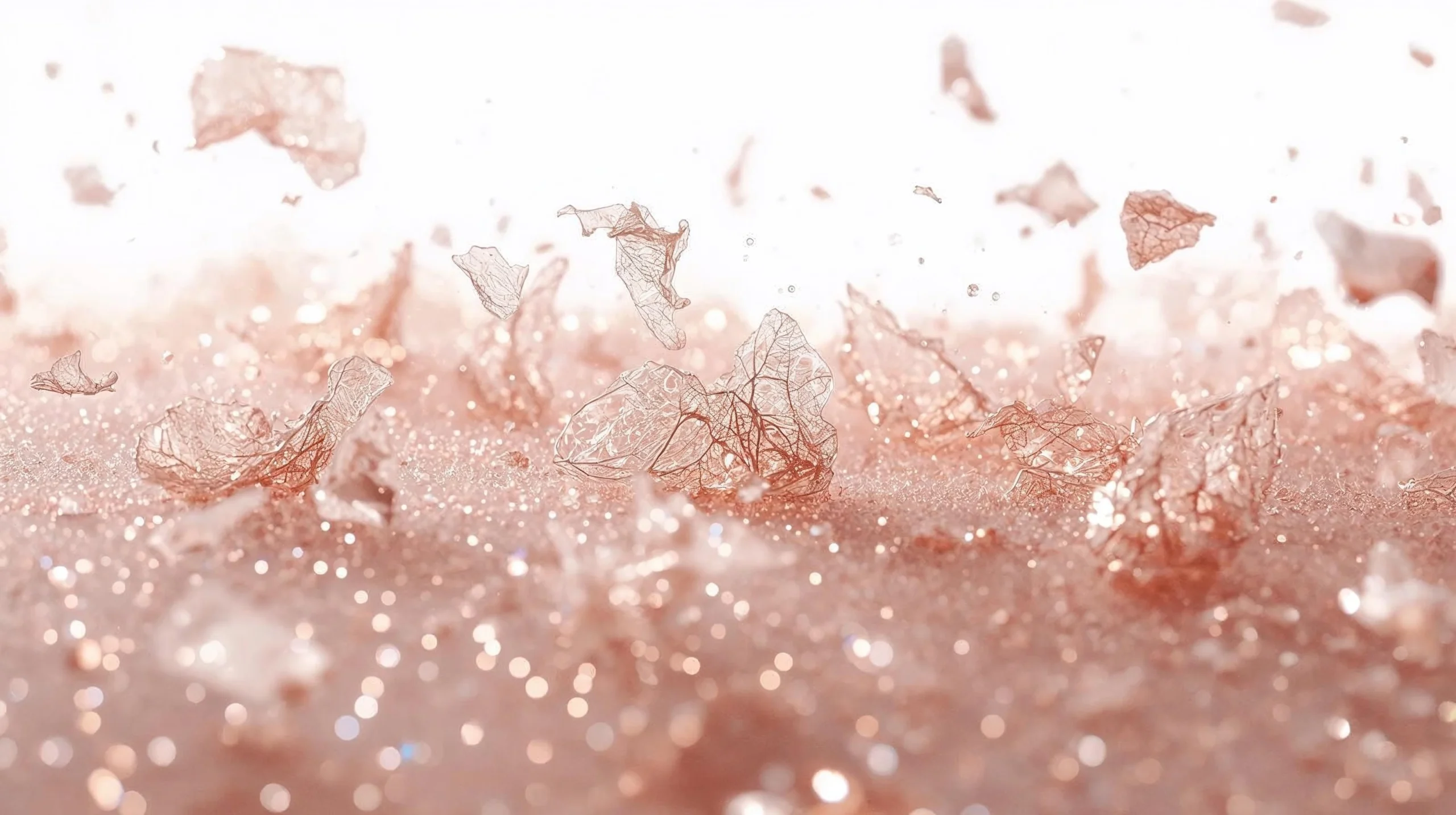 Macro illustration of skin surface shedding cells, representing skin barrier instability and sensitivity
